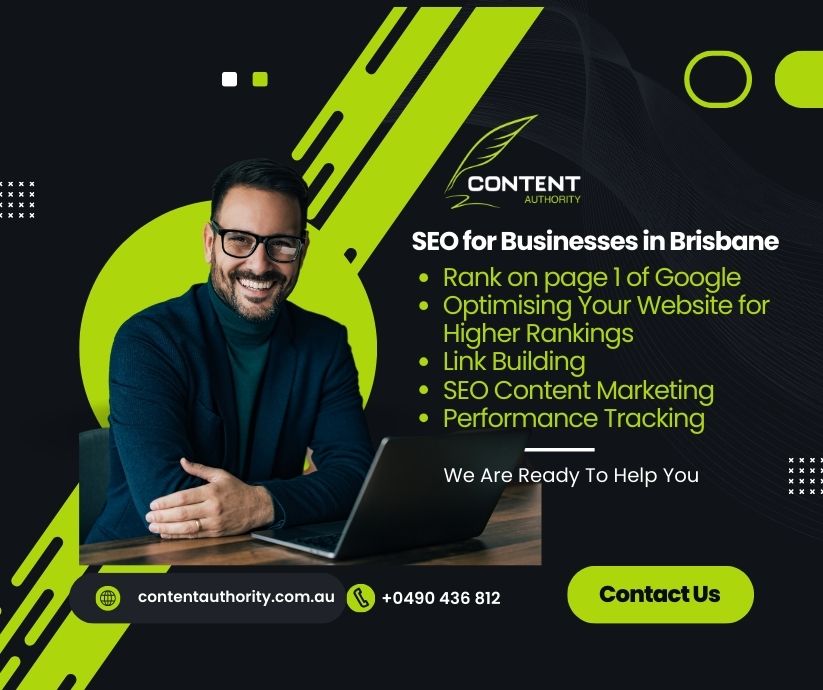 SEO for businesses in Brisbane - Content Authority digital marketing agency Brisbane