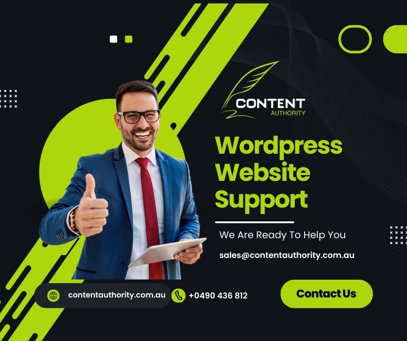 Wordpress Website Support Brisbane - Content Authority digital marketing agency Brisbane